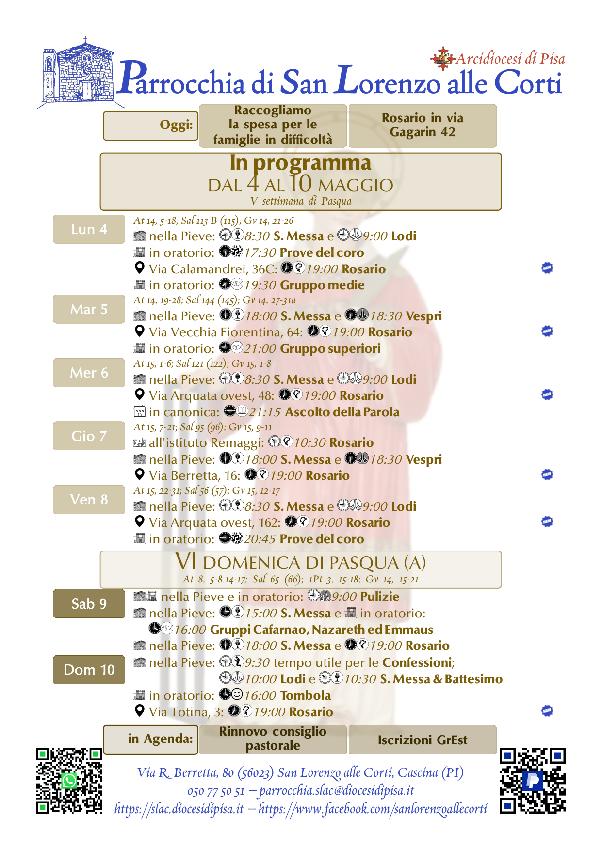 4-10 maggio 2026