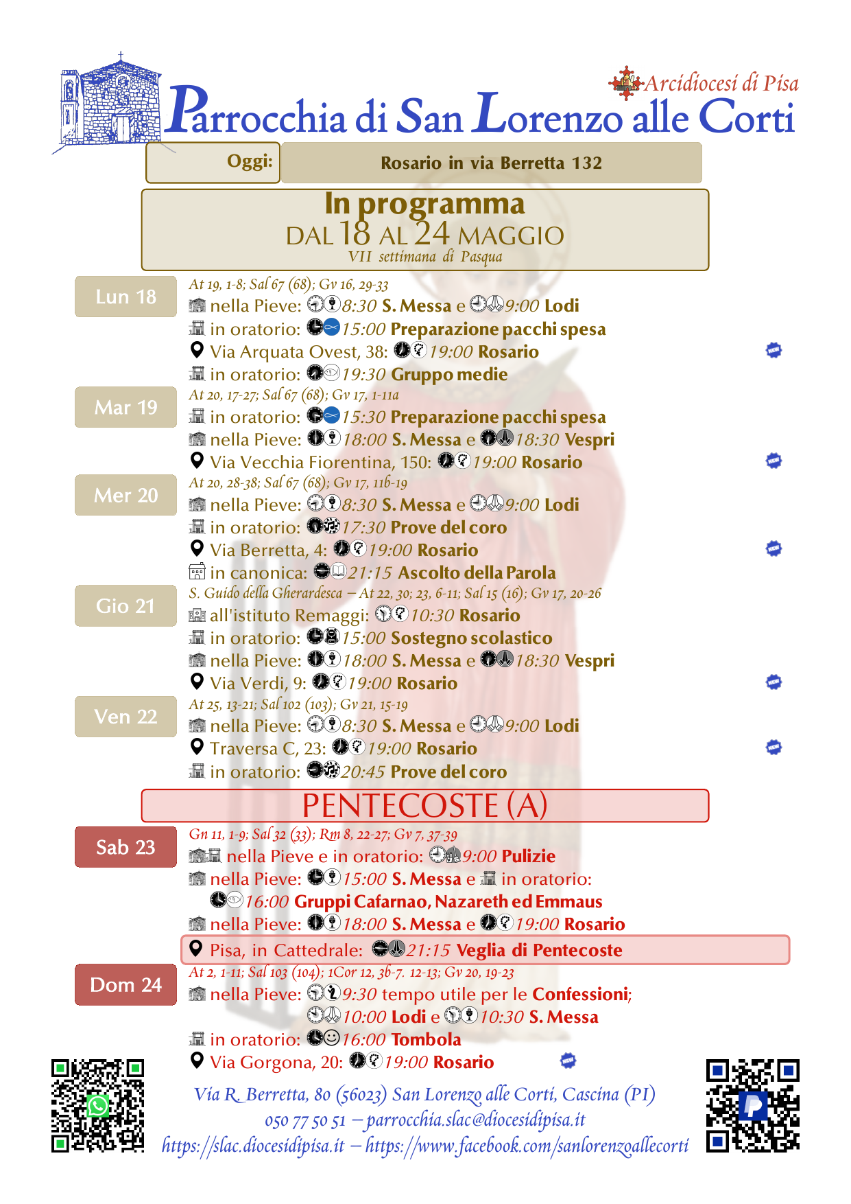 18-24 maggio 2026